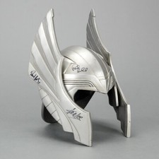 Chris Hemsworth, Stan Lee Autographed Thor Son of Asgard 1:1 Scale Helmet 6 Sigs