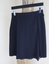 Valentino Roma Black Skirt Genuine NWT Size USA 6 / EU42