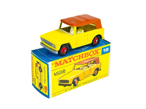 Matchbox Lesney n. Auto da campo 18 con scatola stile F