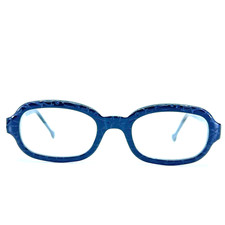 l.a.Eyeworks SKAGG 101 Eyeglasses Frames Black Rectangular Full Rim 48-22-135 t2
