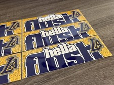 Authentic Fatlace Hellaflush La Sticker - Released In 2010 - Rare