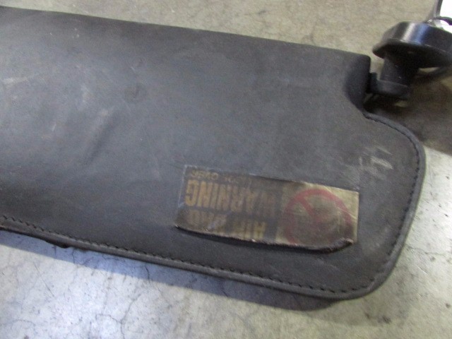 Lamborghini Murcielago, LH, Left Sun Visor, Used, Slight Burn, P/N 418857551