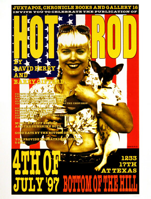 Frank Kozik Druck handsigniertes & nummeriertes Hot Rod Buch JUXTAPOZ 1997 Kozik SF