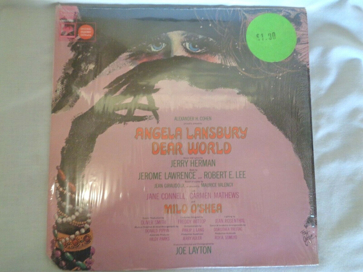 Angela Lansbury Dear World by Alexander H. Cohen BOS 3260 LP