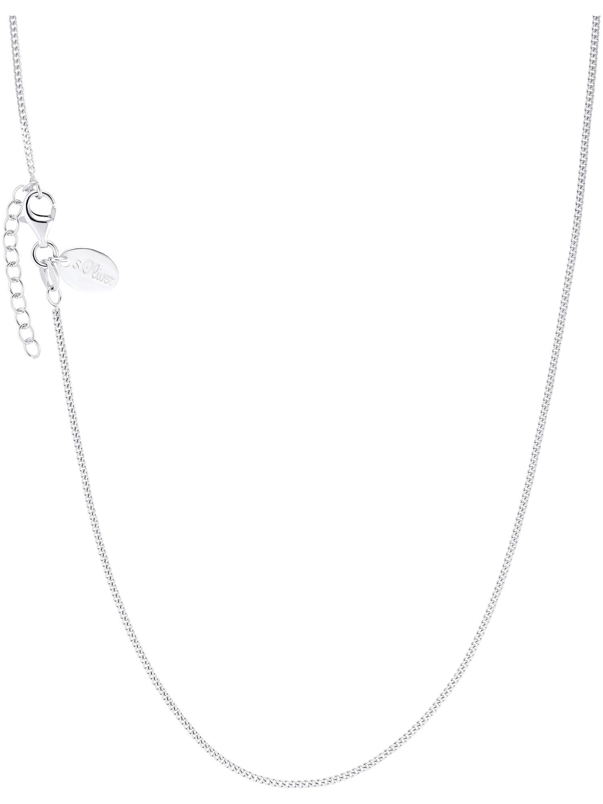 sOliver 2032865 Damen Kette Sterling-Silber 925 Серебристый 80 см 10390₽