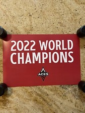 Las Vegas Aces 2022 World Champions Poster