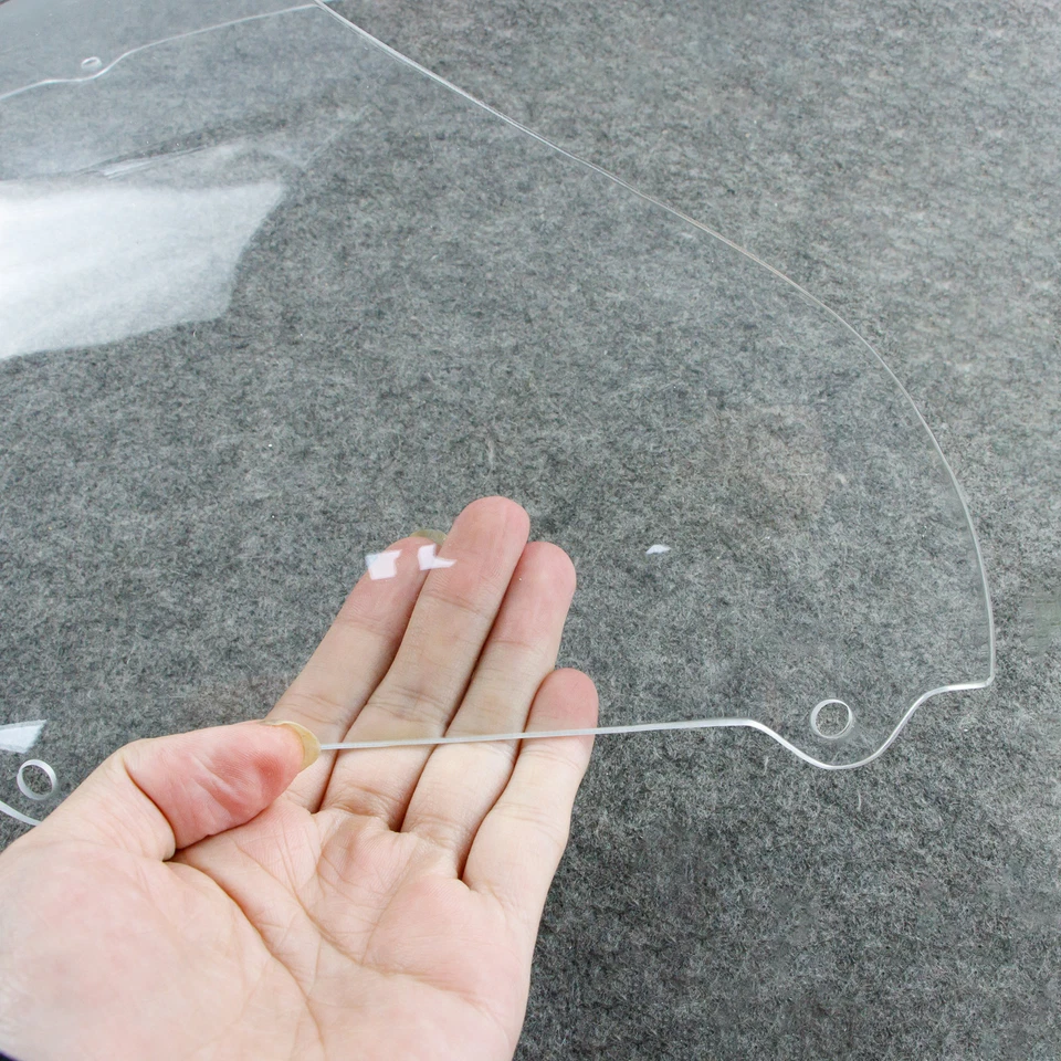 Clear Windshield Windscreen Fit For Aprilia RS125 RS250 1996-1998 97 Motorcycle - Image 4 of 4