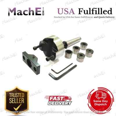 V-Boring- Adaptor for Round Bar Drilling on Lathe Machine (Morse Taper MT2)