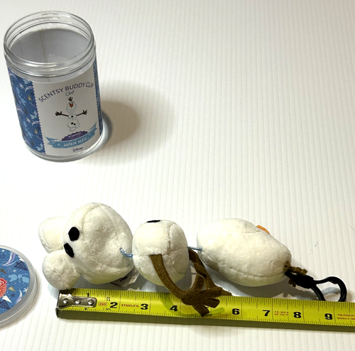 NEW Scentsy Buddy Clip Olaf Warm Hugs Scented Disney Mini Plush Stuffed - Picture 5 of 5
