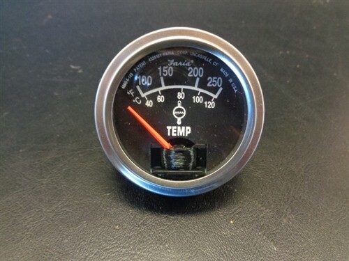 Faria VP7067A Marine Boat Volt Gauge - Black Face With Silver Bezel