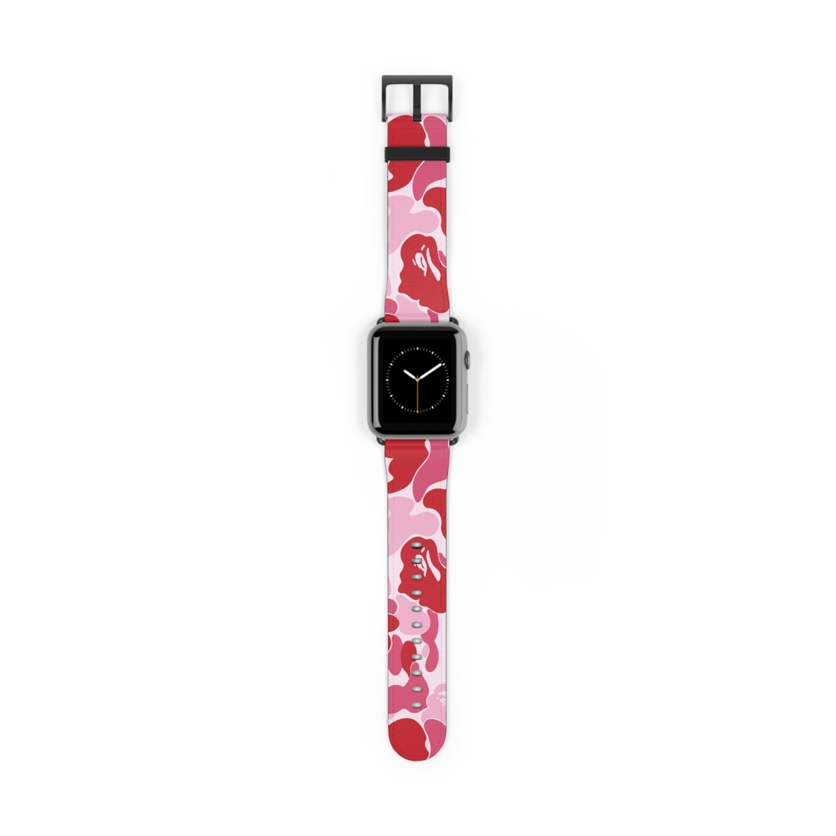 新品 25ss BAPE APPLE WATCH BAND RED Lサイズ 新品 25ss BAPE APPLE WATCH BAND RED Lサイズ