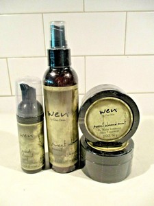 Wen Treatment Mist Mousse Re Moist Treatment Sweet Almond Mint Lot