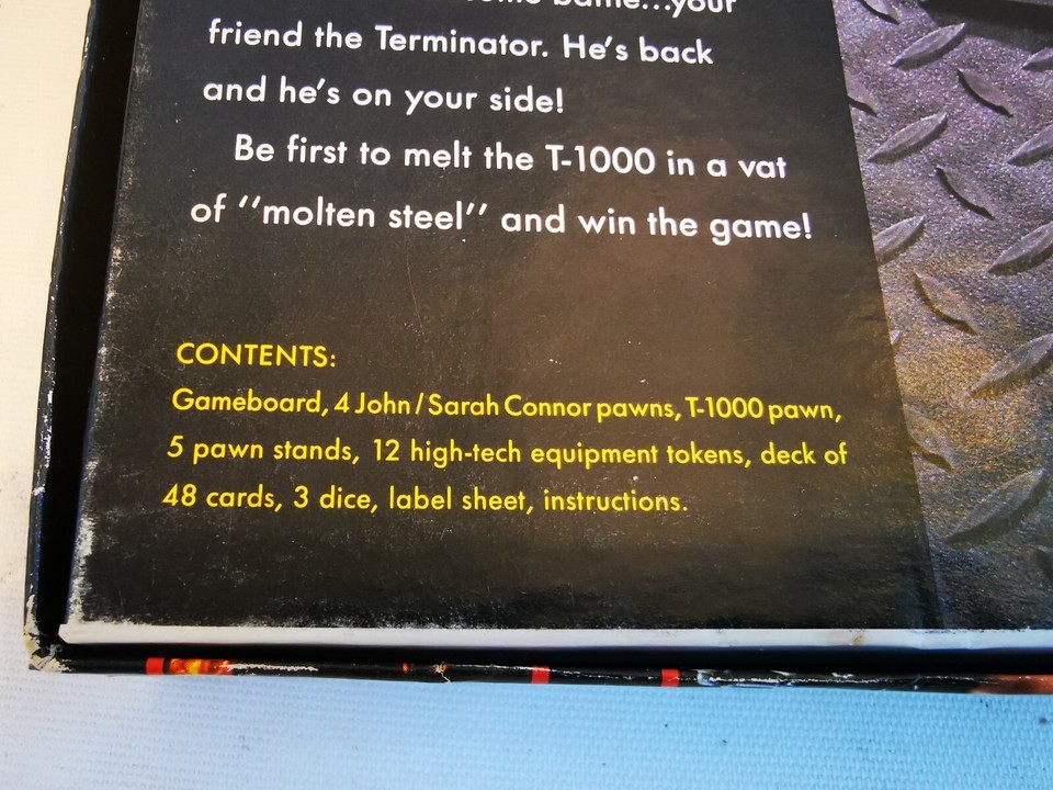 Milton Bradley Terminator 2 Board Game Vintage eBay