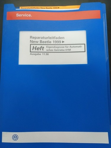 Reparaturleitfaden Eigendiagnose für Automatisches Getriebe 01M VW New Beetle