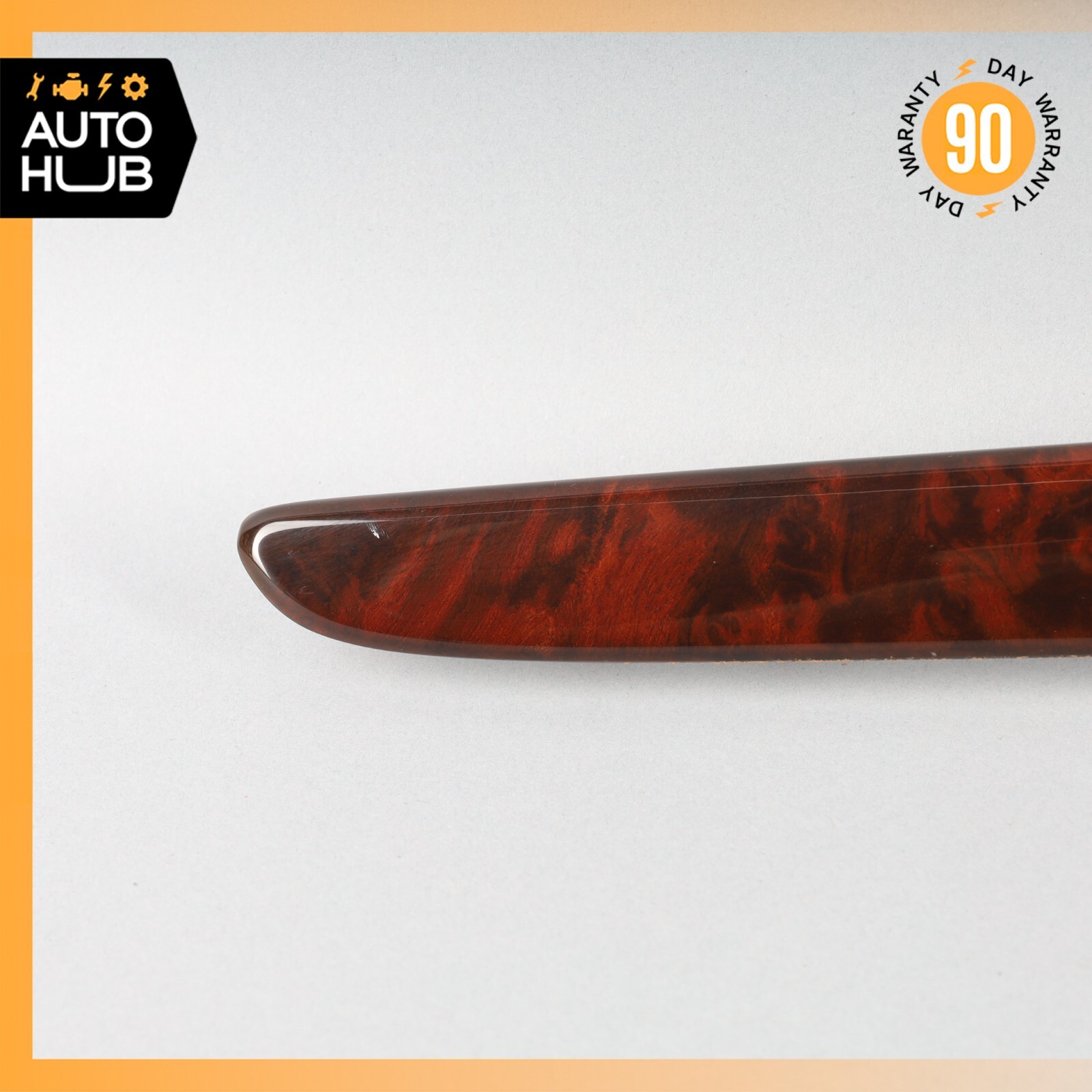 08-19 Maserati GranTurismo M145 Coupe Rear Left Side Door Panel Trim Wood OEM