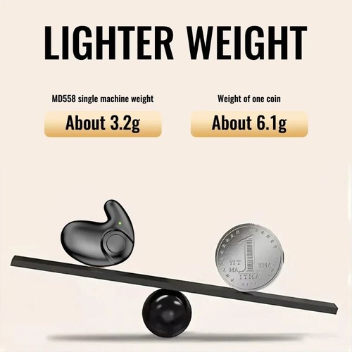 Snug To Ear Invisible Bluetooth Ear Buds Sleep Headphones E-sports - Zdjęcie 10 z 15