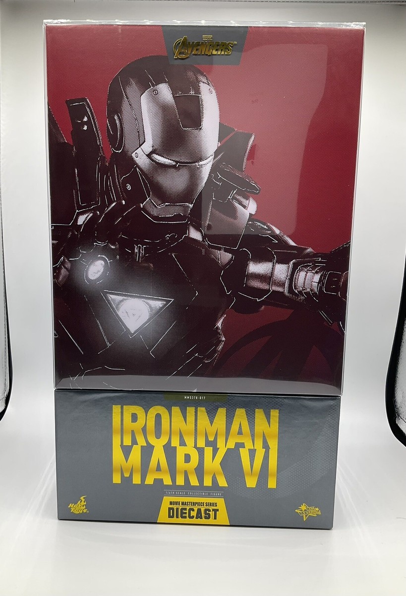 Hot Toys Iron Man Mark VI Mark 6 Diecast MMS378-D17 Figure Hot Toys Iron Man Mark VI Mark 6 Diecast MMS378-D17 Figure