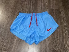 Nike Pro Elite 2" 2-in-1 Race Shorts Mens Size M Blue 848901-XXX Made In USA