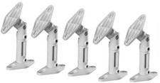 5 Pcs White Universal Wall or Ceiling Satellite Speaker Mount Bracket fits Bose