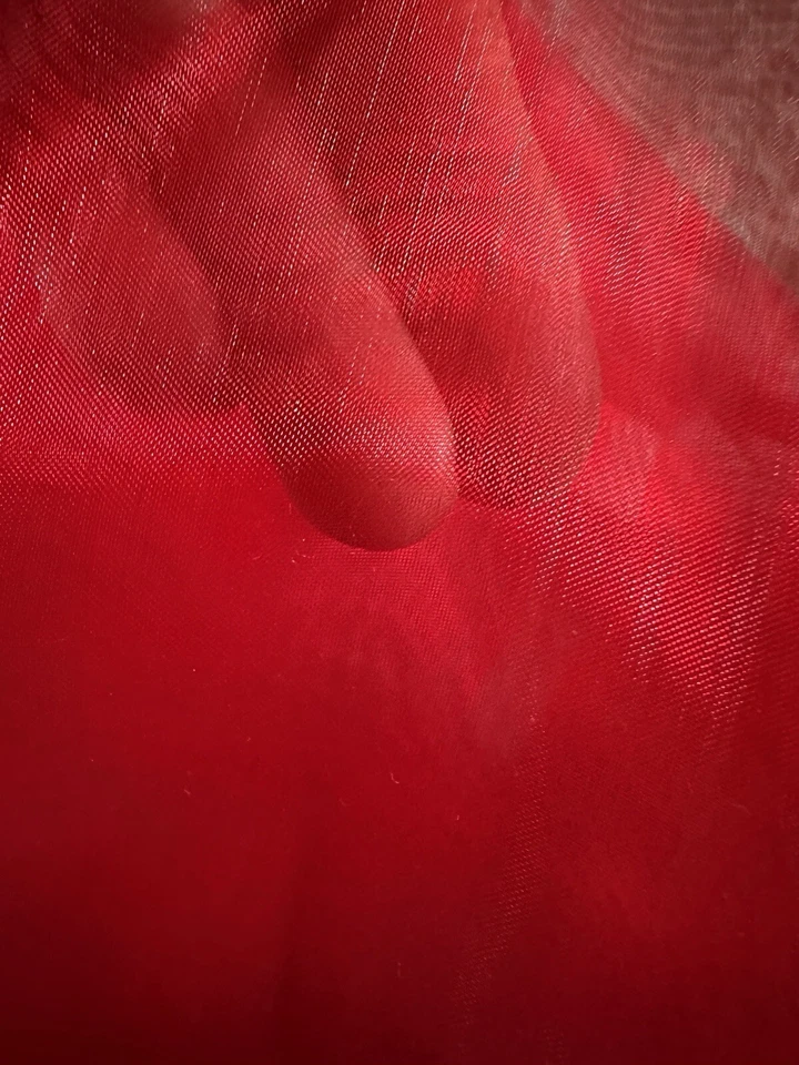 Red White And Blue Organza sheer polyester 58" wide Fabric Crafting Sewing - Image 3 of 4