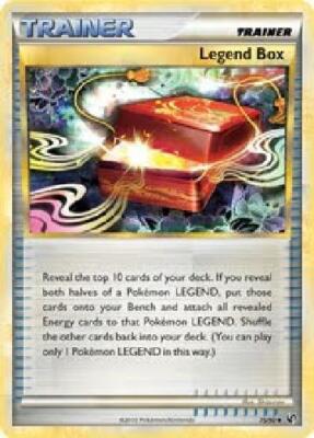 Legend Box - 75/90 - Uncommon x1 - Moderately Played - HS Undaunted