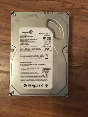 *** Seagate 160GB ST3160812AS SATA Hard Disk Drive 3.5'' 7200RPM