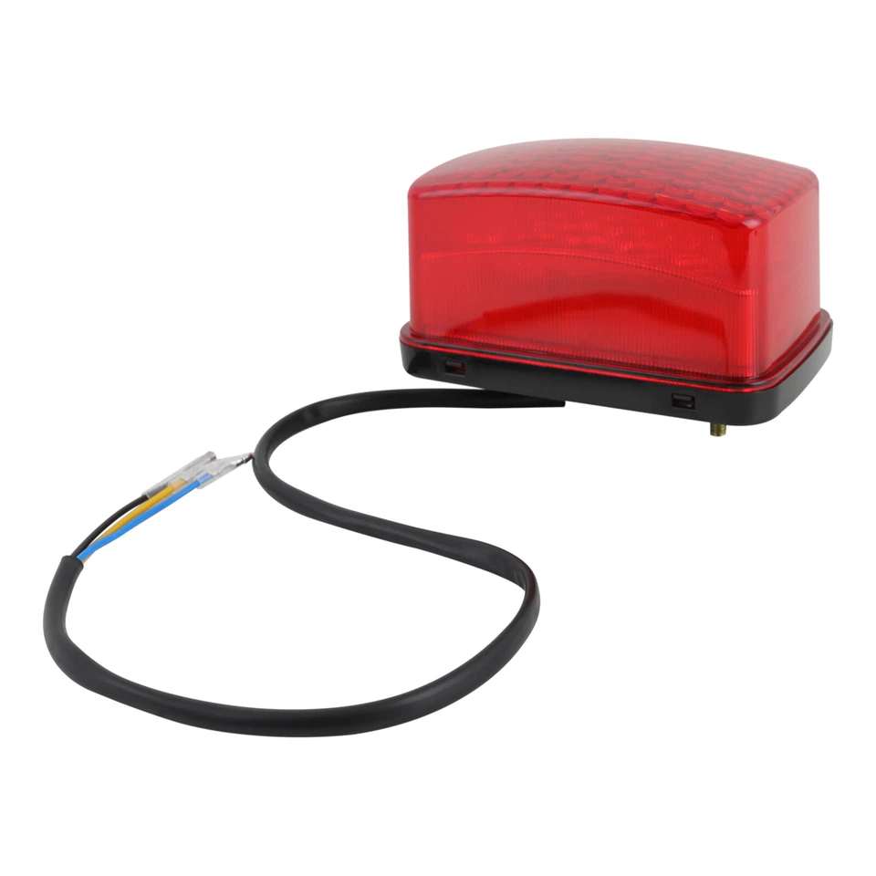 Red 26 LEDs Tail Light Assembly Running + Brake Lights Add-on For Honda XR 650 - Image 4 of 4