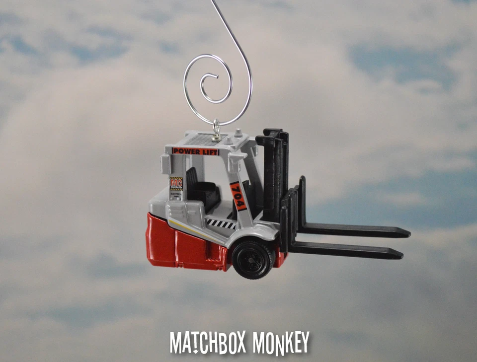 1/64 Forklift Hi-Lo Christmas Ornament Crown Fork Truck CAT Komatsu Toyota HILO - Image 4 of 4