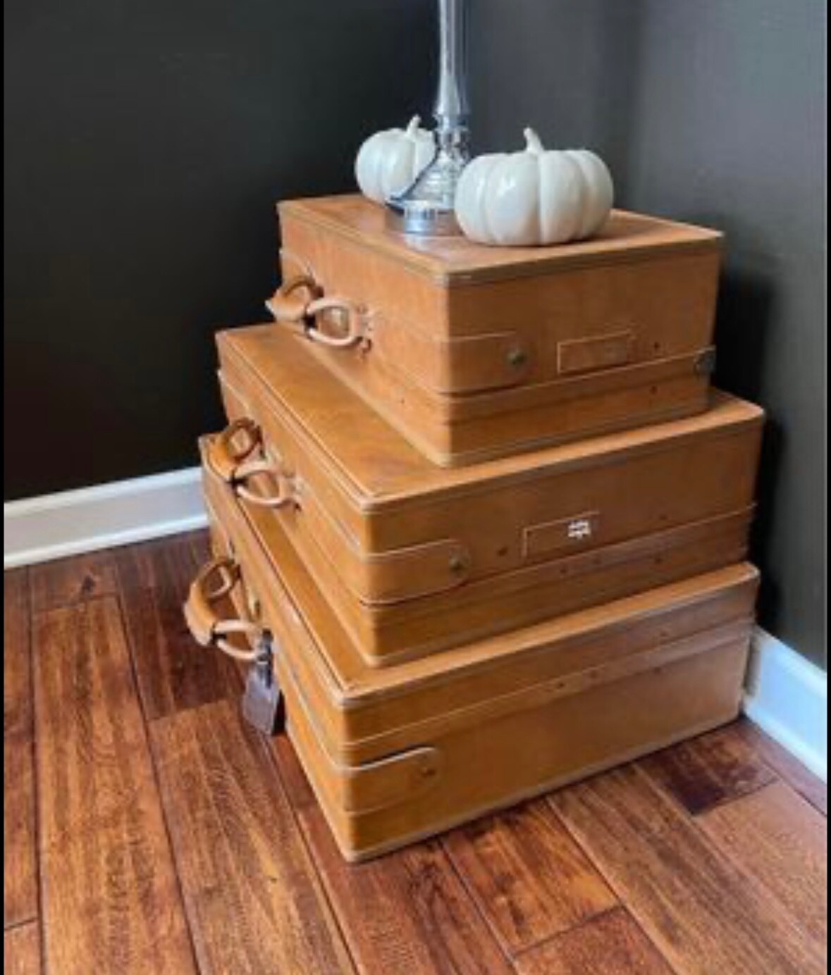 Vintage Hartman 3 Piece Luggage Set