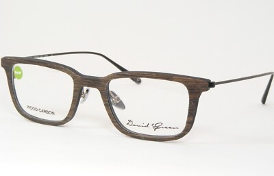David Green SANFORD SF 4 Brushed Brown UNIQUE EYEGLASSES WOOD CARBON 49-20-149mm