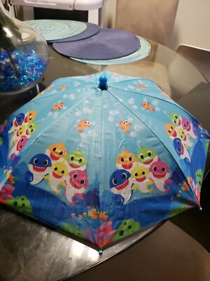Baby Shark Head Umbrella Hats Cap Hands Free