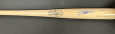 Kendall George Dodgers Signed Blonde Bat Beckett Hologram Louisville Slugger