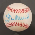 STAN MUSIAL Signed Official Feeney MLB Baseball-CARDINALS-HOF-PSA-Very Nice!