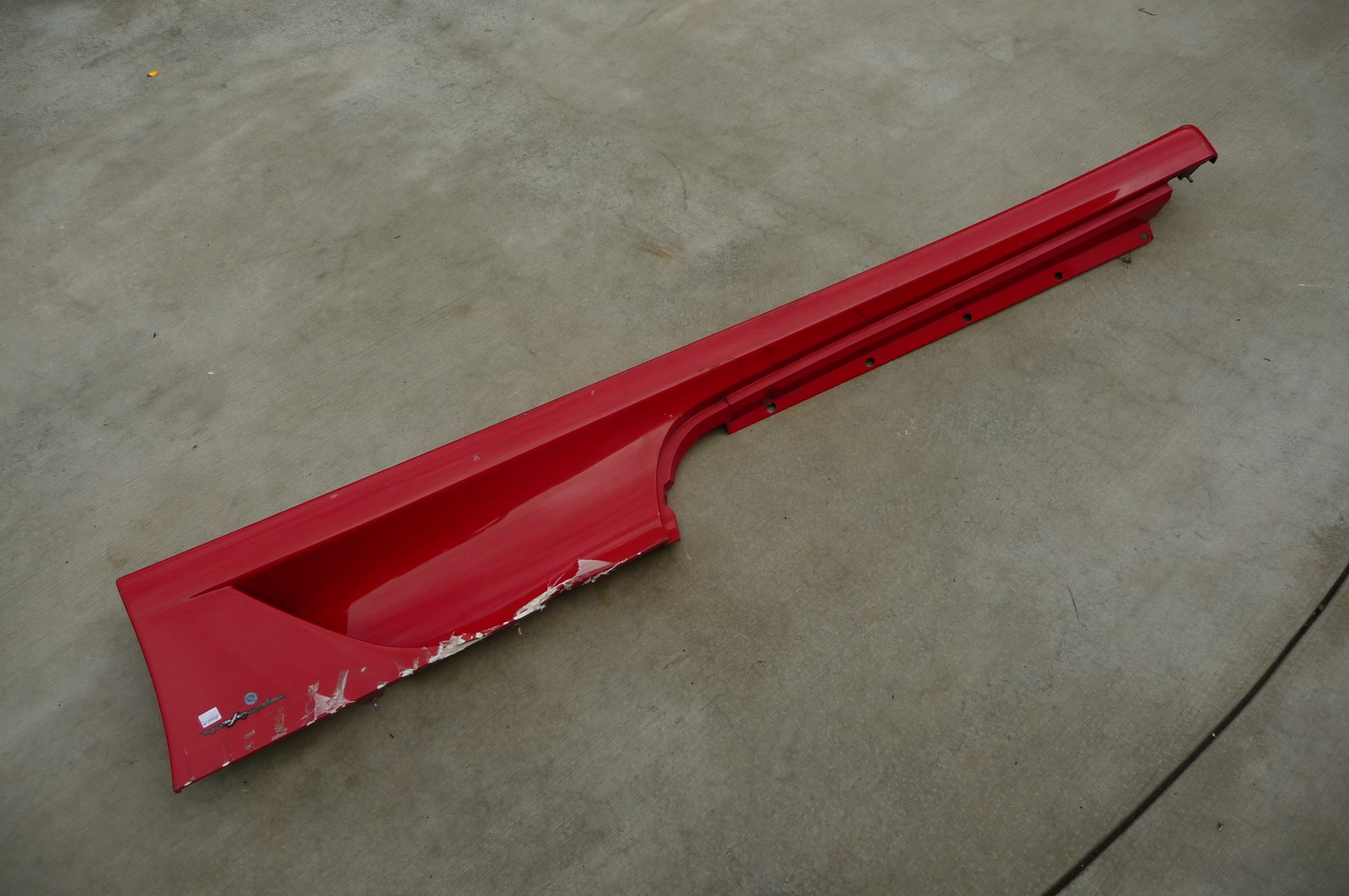 2005-2009 Ferrari F430 430 Left Driver Under Door Rocker Molding 68021110 OE