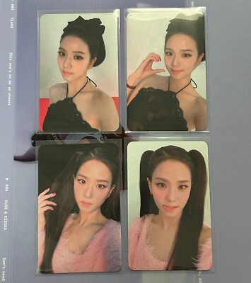 BLACKPINK ジス AMORTAGE ポップアップ チェキトレカ４枚セット BLACKPINK ジス AMORTAGE ポップアップ チェキトレカ4枚セット