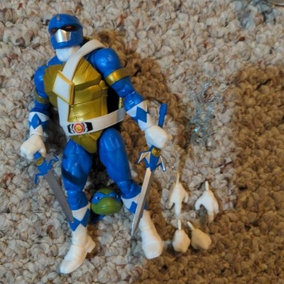 Power Rangers X TMNT MORPHED LEONARDO 6'' Action Figure (Lightning Collection)