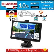 7 Zoll GPS Navi Navigation für Auto LKW PKW Navigationsgerät 8G EU Karten 2024