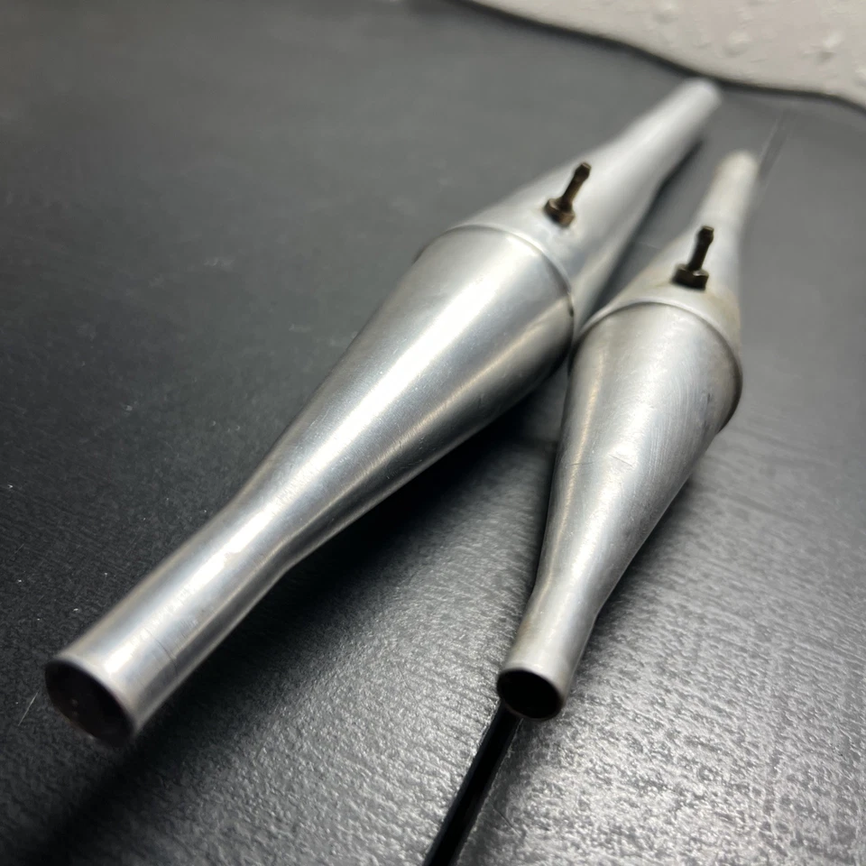 Juego de 2 tubos de escape R/C vintage de 2 tiempos Foto 2 de 4