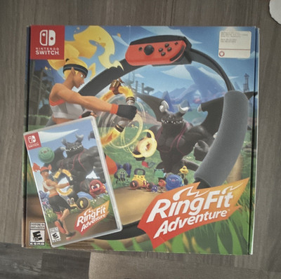 Nintendo Ring Fit Adventure for Nintendo Switch w/ Ring-Con & Leg Strap