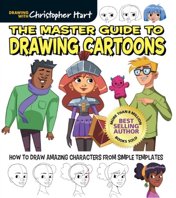 Master Guide to Drawing Cartoons: How to Draw Amazing Characters from Simple Templates (Get Creative: Drawing With Christopher Hart, 6) - Image 8