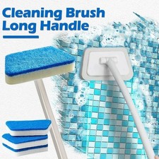 Bathroom Long Handle Brush Wall Floor.Scrub Bath Tub Shower Tile·Cleaning Tools.