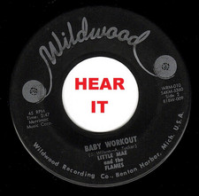 R&B SOUL DANCER LITTLE MAE & THE FLAMES – BABY WORKOUT (JACKIE WILSON COVER) VG