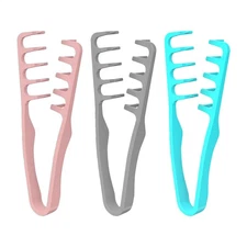 Texture Comb Wide Tooth Comb for Curls Professional Tool Grooming Accessory