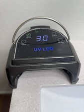 Black UV LED Nail Dryer Lamp Timer Mode Plast...