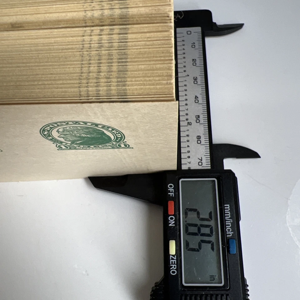 One Cent Jefferson US Post Card Design Unused Antique Beige Ephemera Lot Of 240 - Image 4 of 4