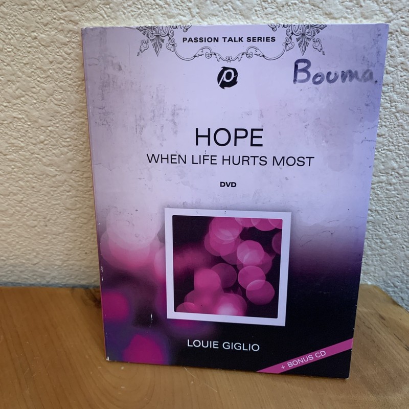 LOUIE GIGLIO - Hope - When Life Hurts Most DVD