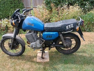 MZ ETZ 251 Restoration Project or Spairs