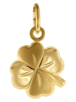 TRENDOR Schmuck Anhänger Glücksklee Gold 333 / 8 Karat 75620 - Bild 1 von 4