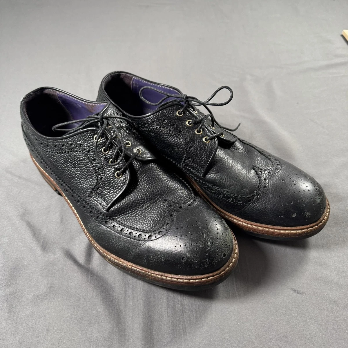 Truman Vero Cuoio Black Dress Shoes Size 9.5 Vero Cuoio Black Dress Shoes for Men with Upper Leather for  main image 3