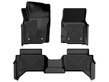 Husky Weatherbeater Floor Liners Fit 24-26 Toyota Tacoma Dbl Front2nd 3p Black